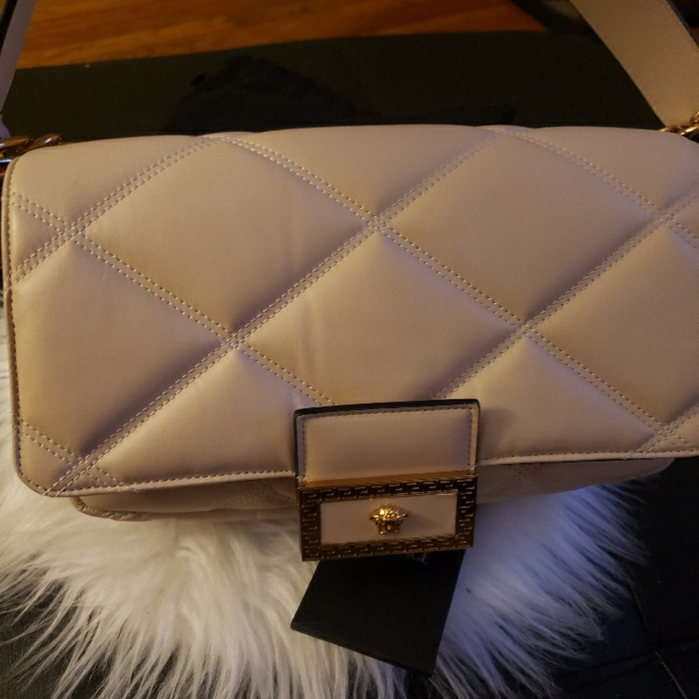 Versace Cream Bags